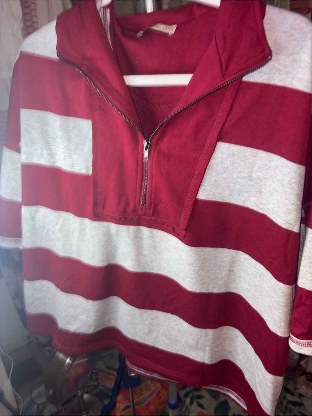 Women’s large Zenana stripe set - Picture 4 of 6